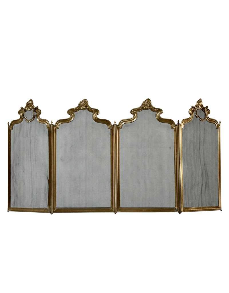 Maison Leon Van den Bogaert Cheminée décorative française de style Régence