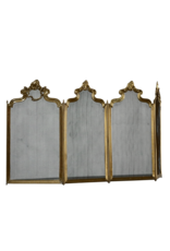 Maison Leon Van den Bogaert Cheminée décorative française de style Régence