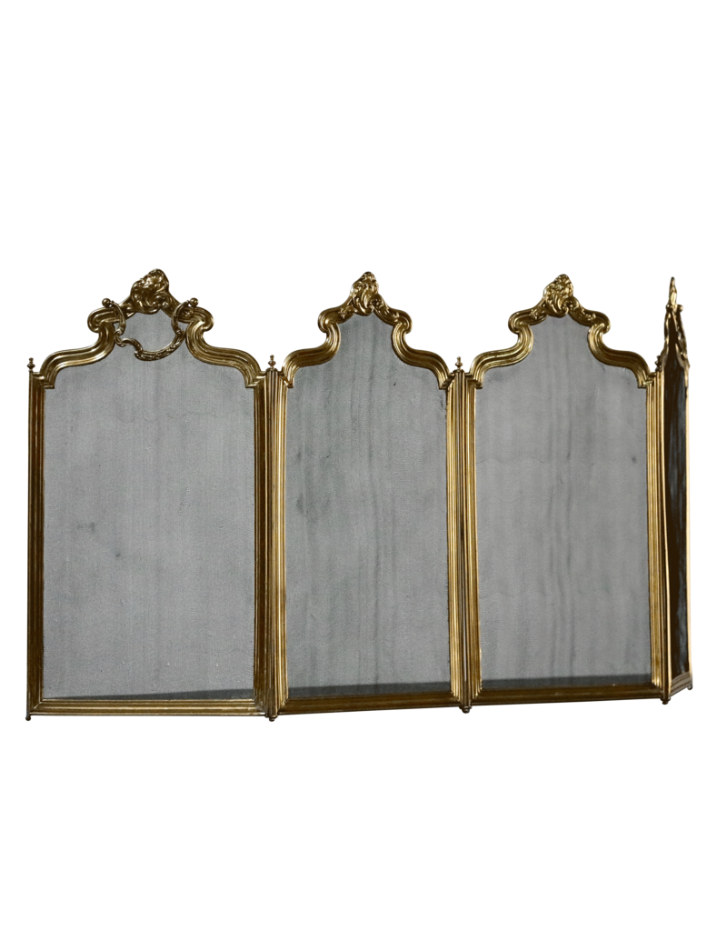 Maison Leon Van den Bogaert Cheminée décorative française de style Régence