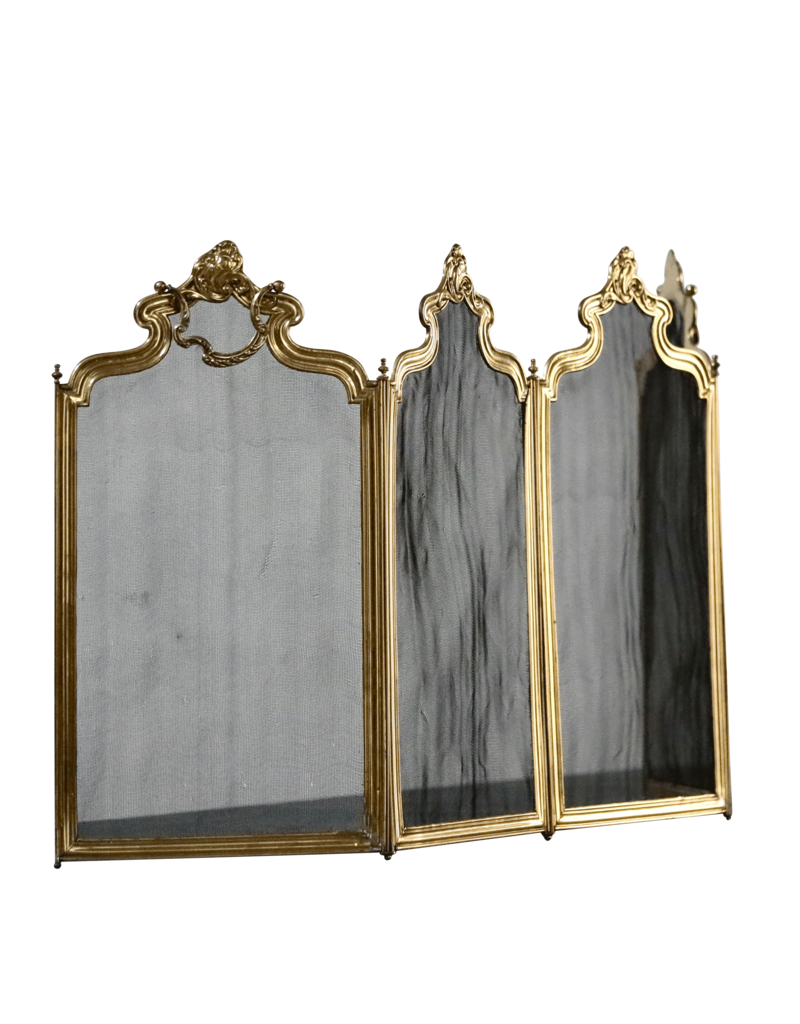Maison Leon Van den Bogaert Cheminée décorative française de style Régence