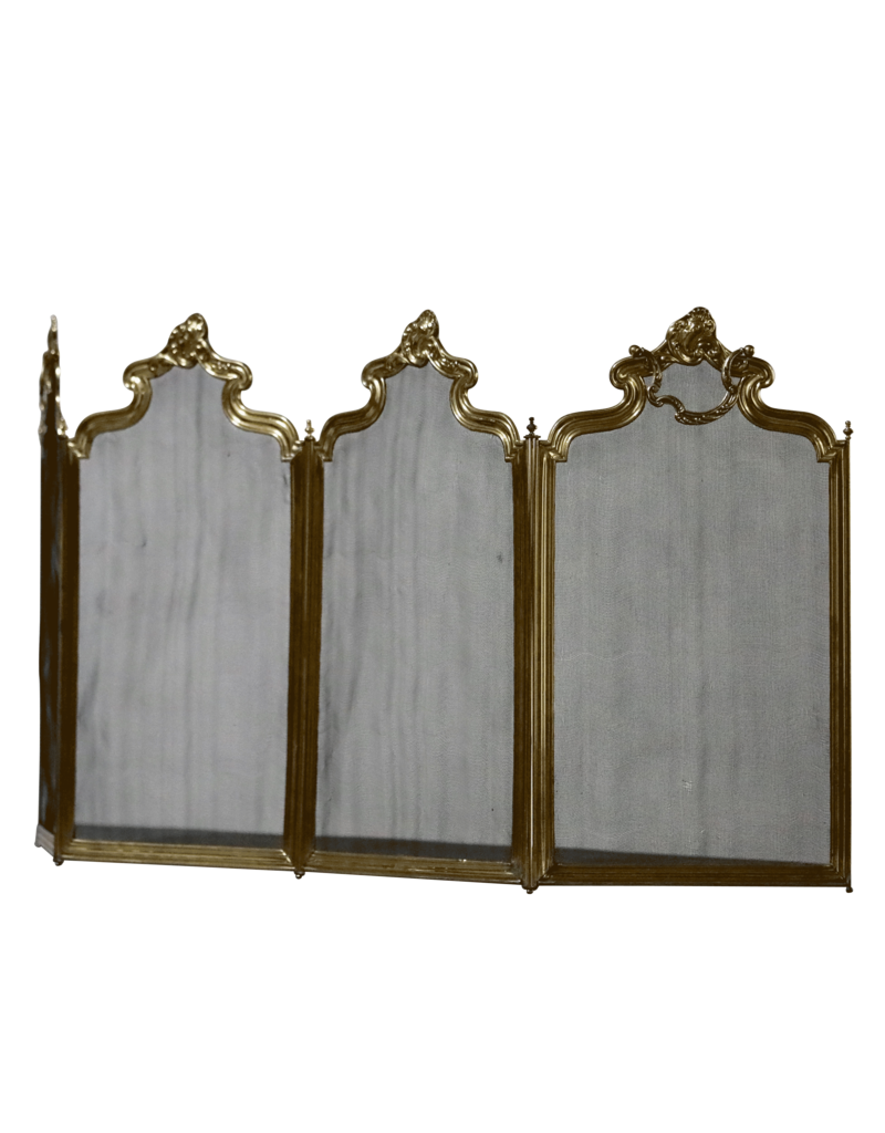 Maison Leon Van den Bogaert Cheminée décorative française de style Régence