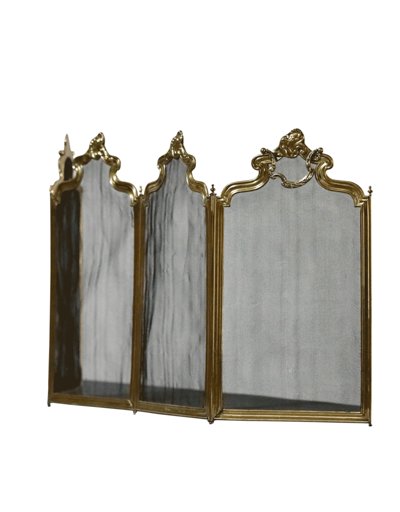 Maison Leon Van den Bogaert Cheminée décorative française de style Régence