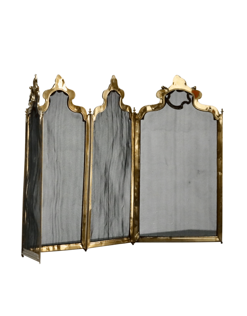 Maison Leon Van den Bogaert Cheminée décorative française de style Régence