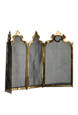 Maison Leon Van den Bogaert Cheminée décorative française de style Régence