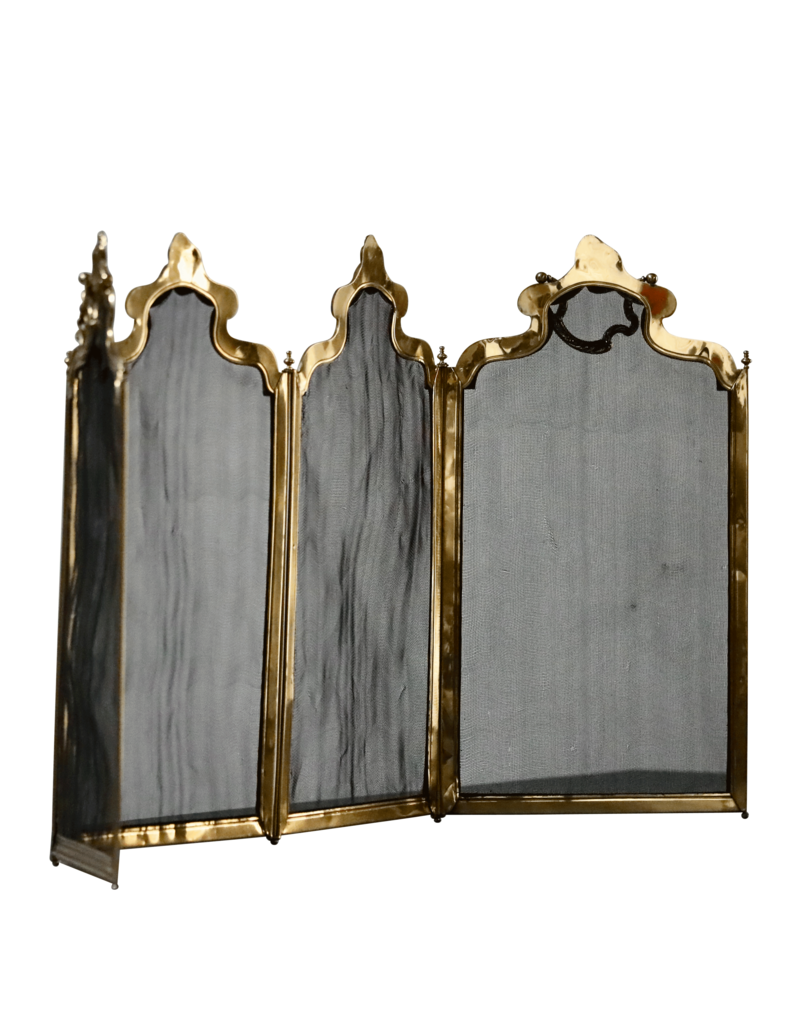 Maison Leon Van den Bogaert Cheminée décorative française de style Régence