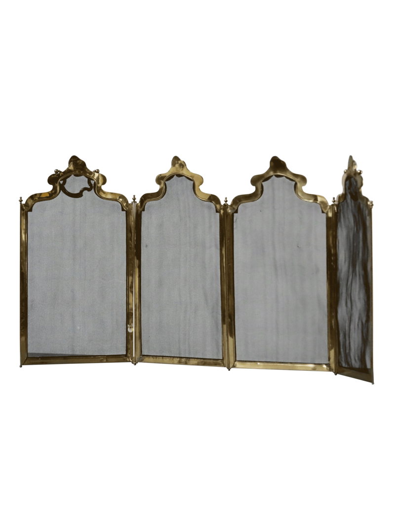 Maison Leon Van den Bogaert Französischer Kaminschirm im Régence-Stil