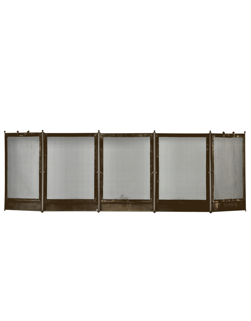 Maison Leon Van den Bogaert Elegant French Fireplace Screen