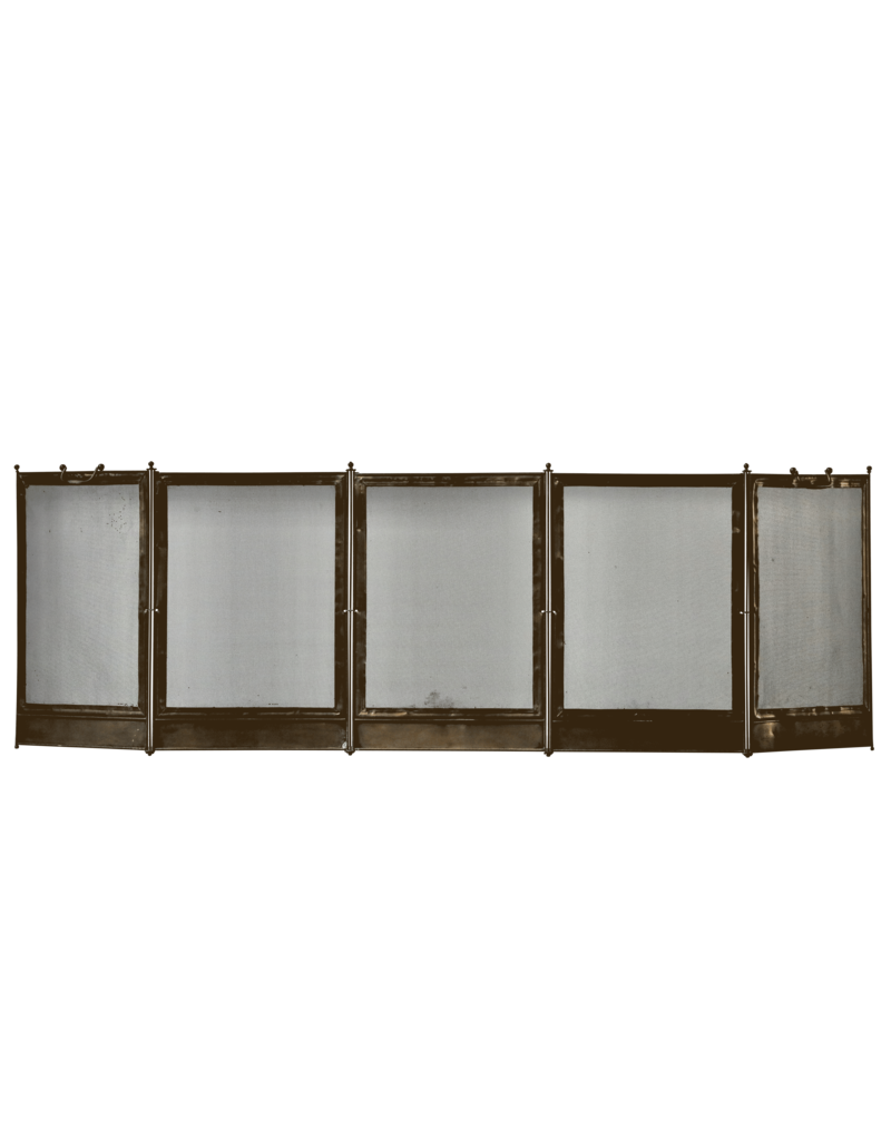 Maison Leon Van den Bogaert Eleganter französischer Kaminschirm