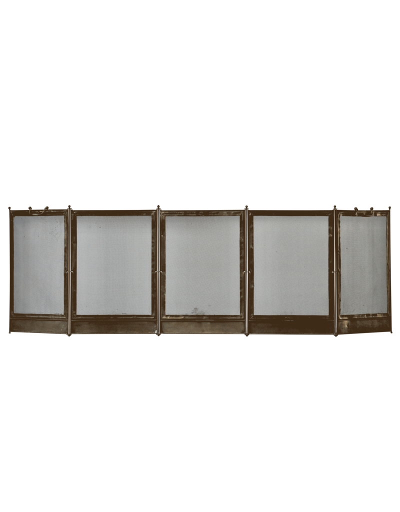 Maison Leon Van den Bogaert Elegant French Fireplace Screen