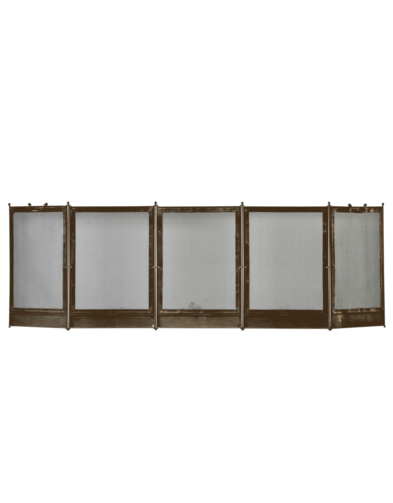 Maison Leon Van den Bogaert Eleganter französischer Kaminschirm