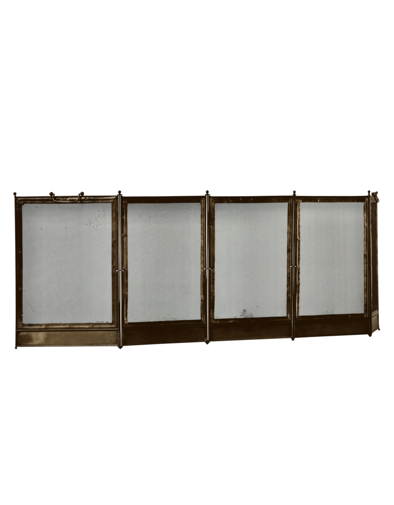 Maison Leon Van den Bogaert Elegant French Fireplace Screen