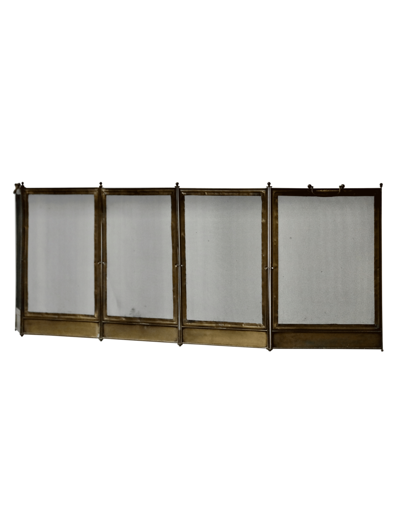 Maison Leon Van den Bogaert Elegant French Fireplace Screen