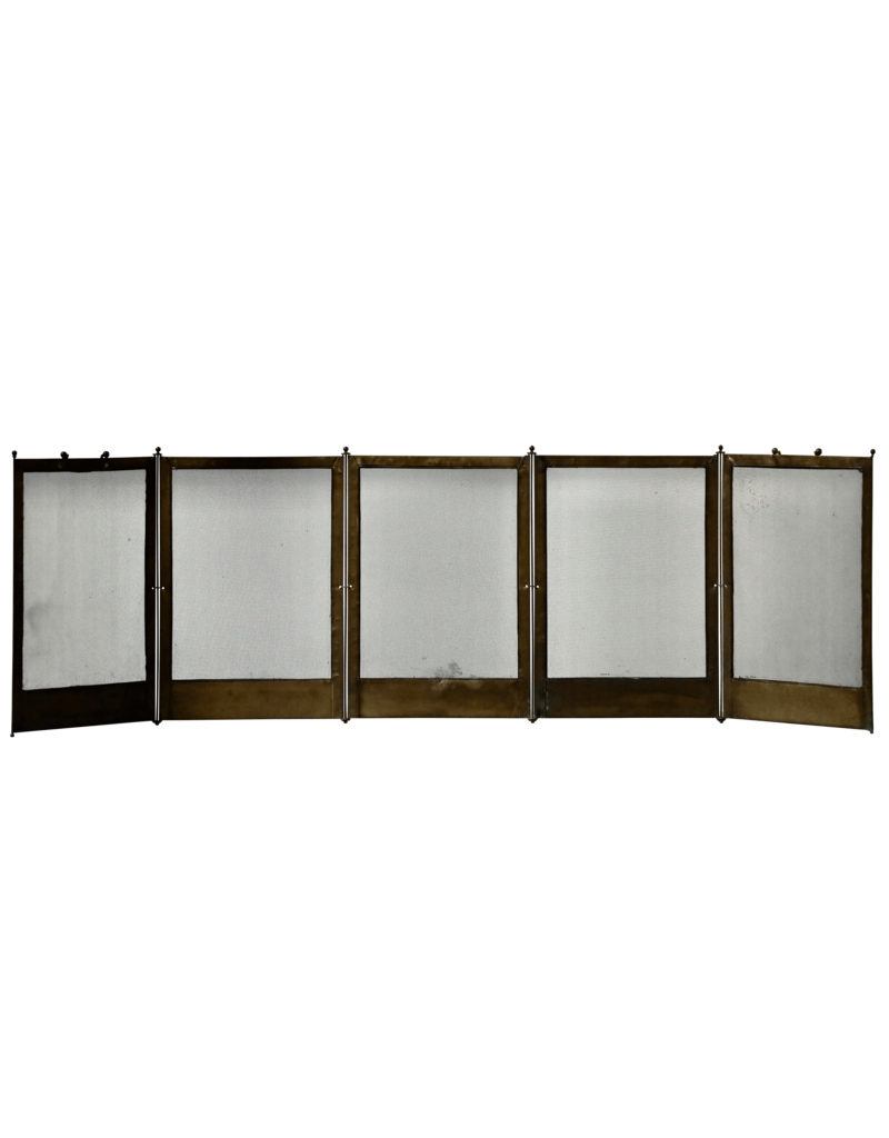 Maison Leon Van den Bogaert Eleganter französischer Kaminschirm