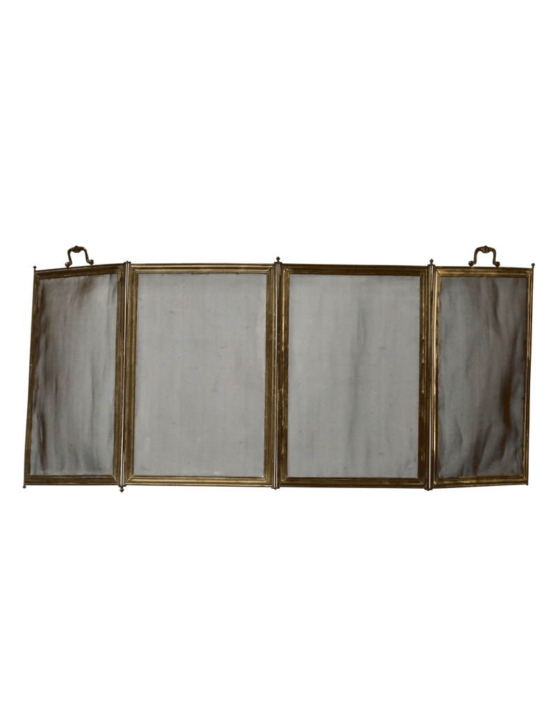 French Naif Fireplace Screen