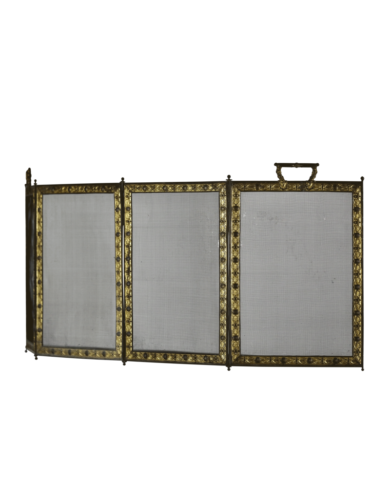 Classic French Antique Fireplace Screen