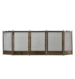 Maison Leon Van den Bogaert Französischer Vintage Kaminschirm
