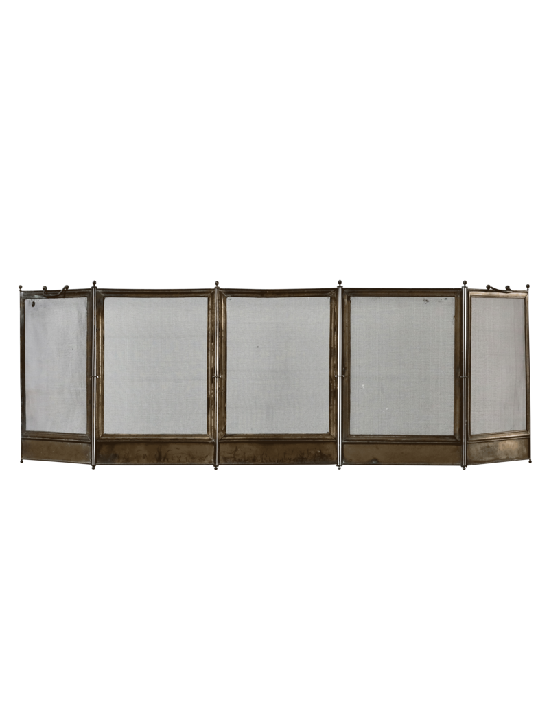 Maison Leon Van den Bogaert Französischer vintage Kaminschirm