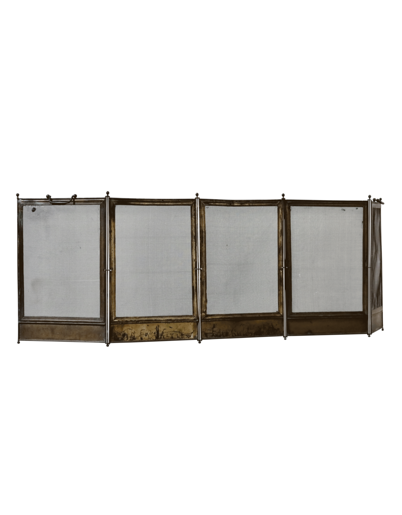 Maison Leon Van den Bogaert Französischer vintage Kaminschirm