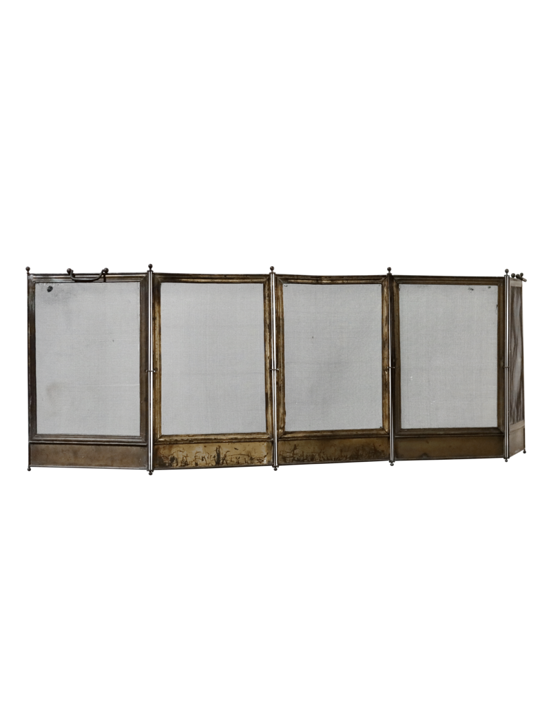 Maison Leon Van den Bogaert Französischer vintage Kaminschirm