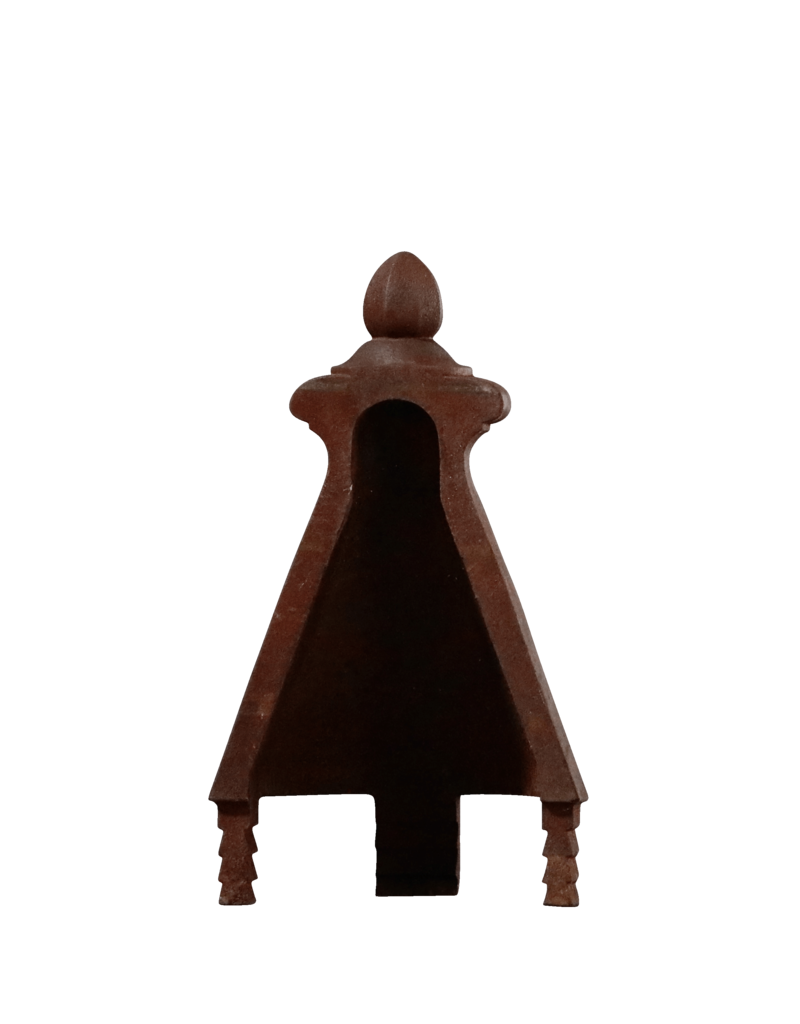 Maison Leon Van den Bogaert Torpfostenschutz im Louis XIV-Stil aus Gusseisen