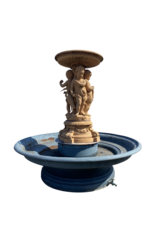 Maison Leon Van den Bogaert Monumental Cast Iron Fountain
