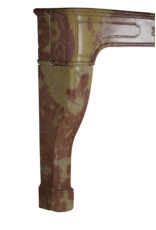 Maison Leon Van den Bogaert Französische Kaminumrandung aus zweifarbigem Stein im Louis-XIV-Stil