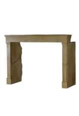 Large French Hard Stone Fireplace Mantle.