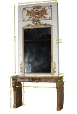 Sensational 18th Century Stone Fireplace Surround