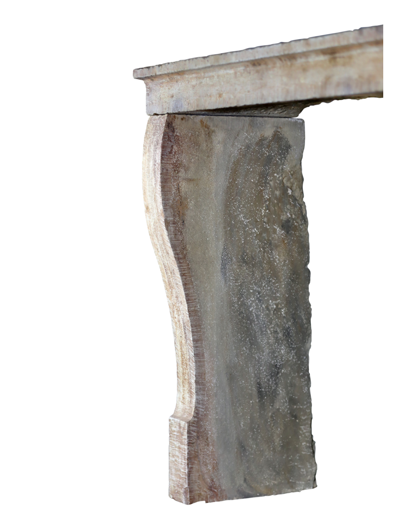 Wabi-Sabi Fit Stone Fireplace Surround