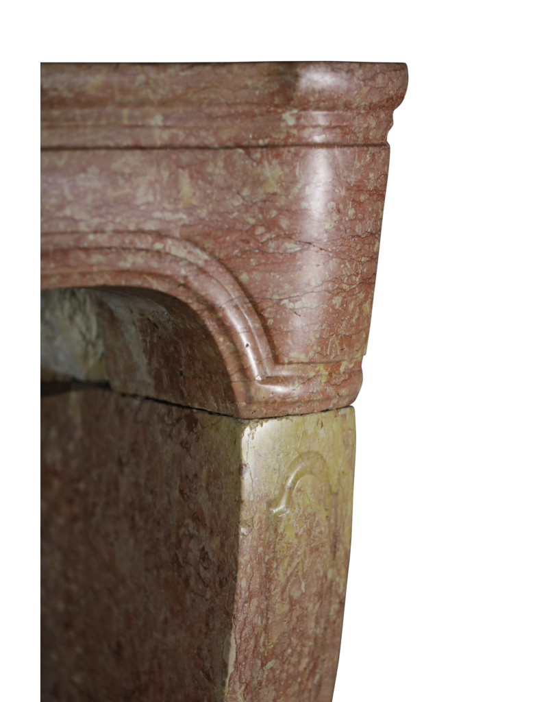 French Regency Stone Fireplace Mantle