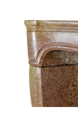 French Regency Stone Fireplace Mantle