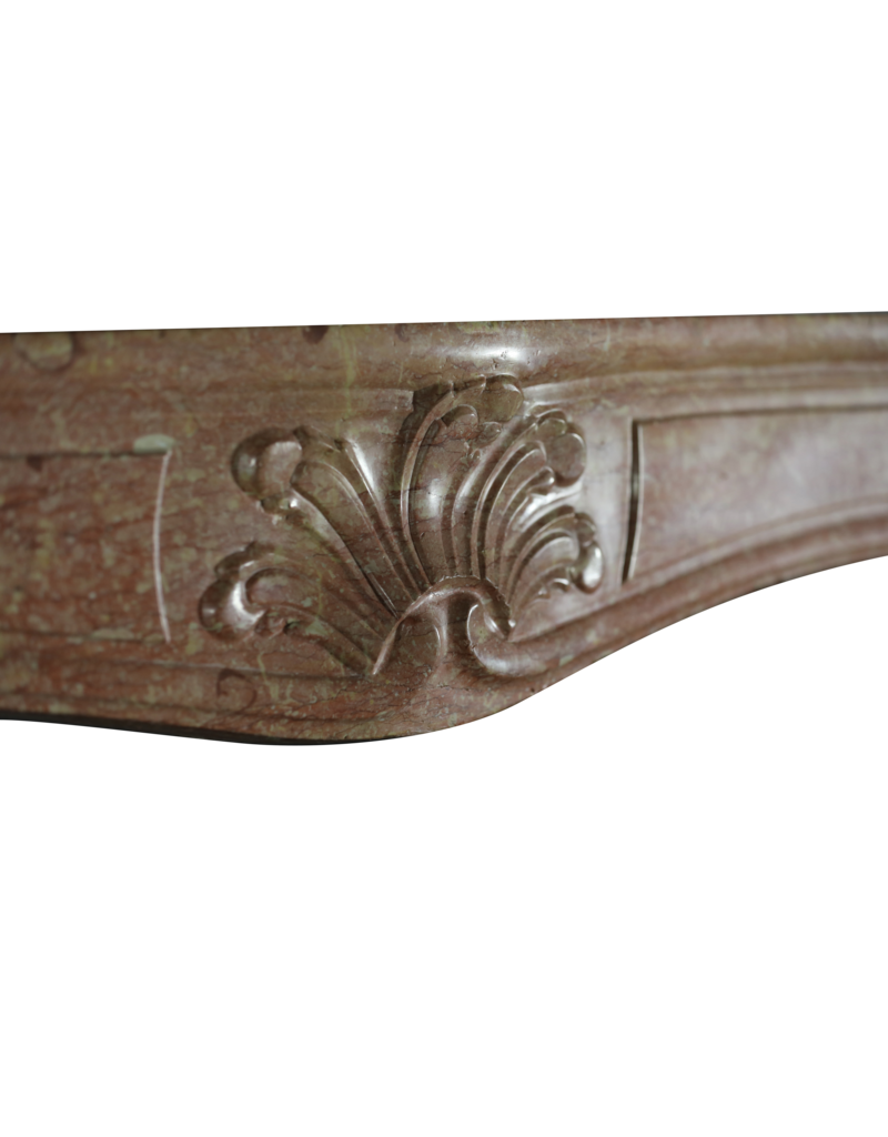 French Regency Stone Fireplace Mantle