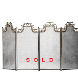 Maison Leon Van den Bogaert Art deco haardscherm — 62 cm hoog