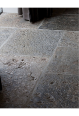 Maison Leon Van den Bogaert 180 Metros cuadradosdalles de piedra caliza gris antigua francesa recuperada