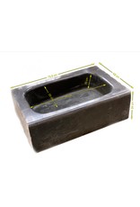 Maison Leon Van den Bogaert Vintage Bleu Belgian Stone Trough