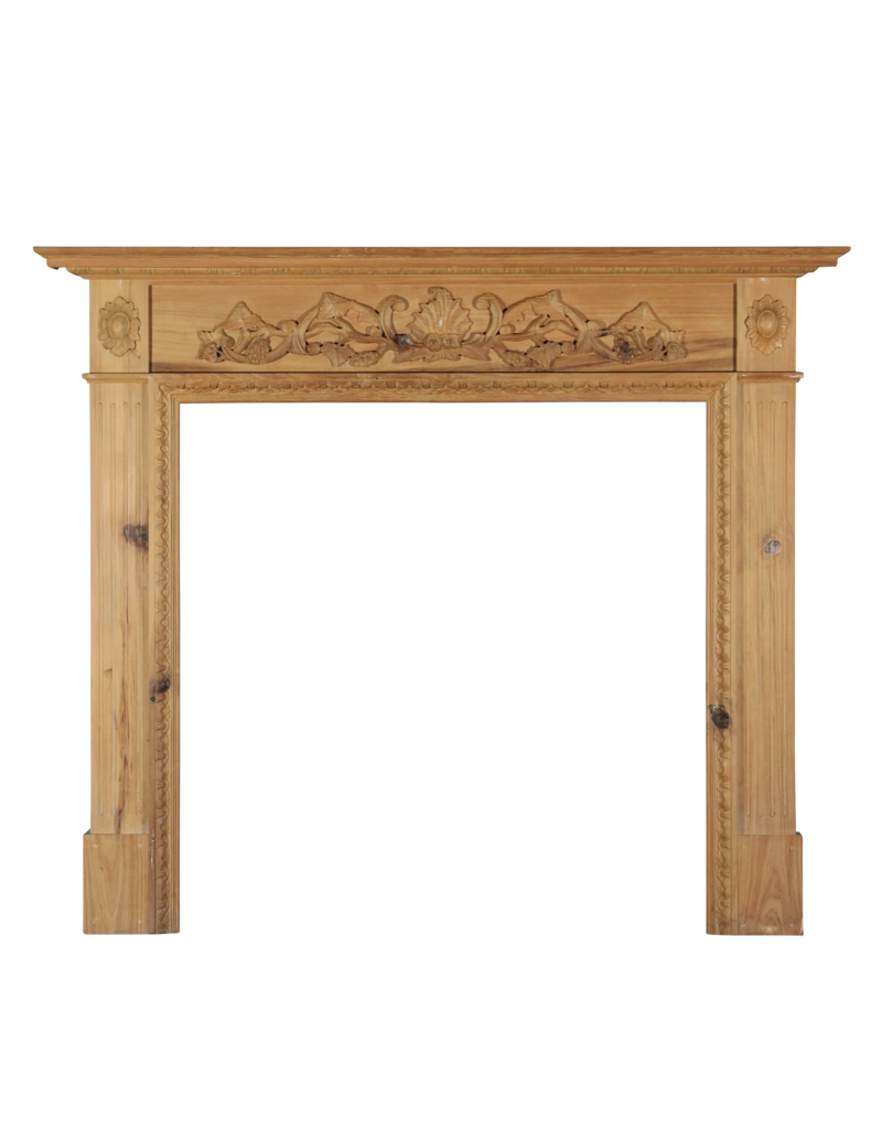 Maison Leon Van den Bogaert Cheminée Décorative Anglaise Décorative Classique En Bois De Pin