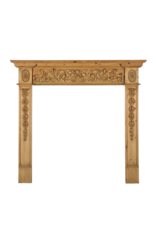 Fine English Pine Fireplace Surround