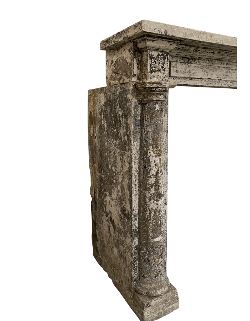 Maison Leon Van den Bogaert Envolvente Original De Piedra Caliza Para Chimenea