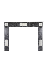 Maison Leon Van den Bogaert Elegant Belgian Marble Fireplace