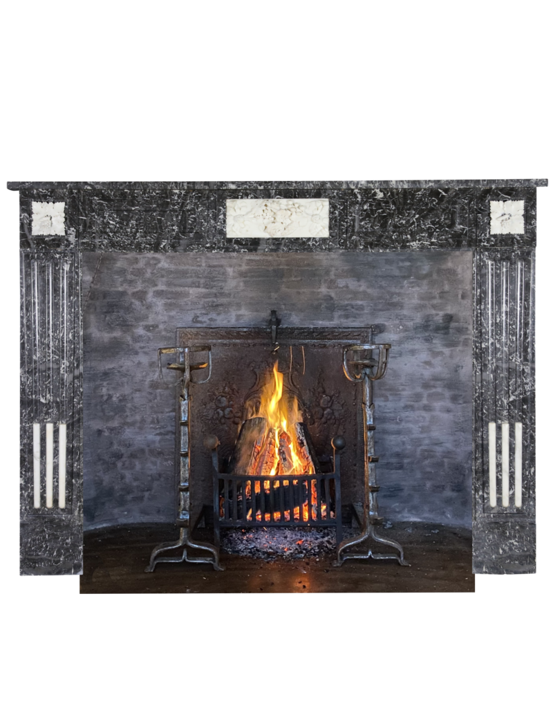 Maison Leon Van den Bogaert Chimenea De Mármol Belga Elegante