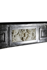Maison Leon Van den Bogaert Elegant Belgian Marble Fireplace