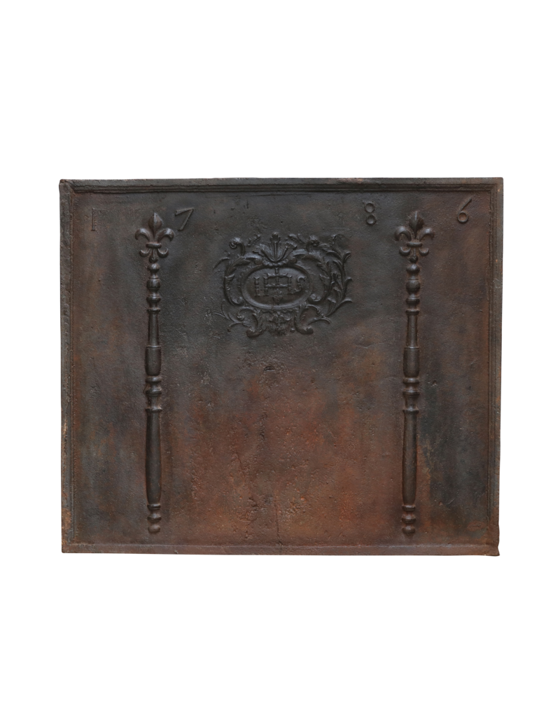 Maison Leon Van den Bogaert Plaque De Cheminée En Fonte XVIIIème