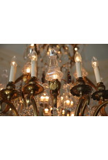 Grand Bicolor Crystal Chandelier