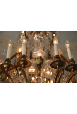 Maison Leon Van den Bogaert Grand Bicolor Crystal Chandelier