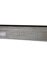 Maison Leon Van den Bogaert Eleganter groß weißer Kalkstein Kamin