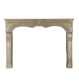 Maison Leon Van den Bogaert Large Stone Fireplace Surround