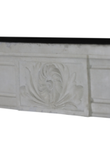 Maison Leon Van den Bogaert Klassischer französischer Kamin aus weißem Kalkstein
