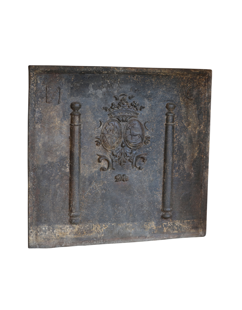 Maison Leon Van den Bogaert Antique Cast Iron Fire-Back