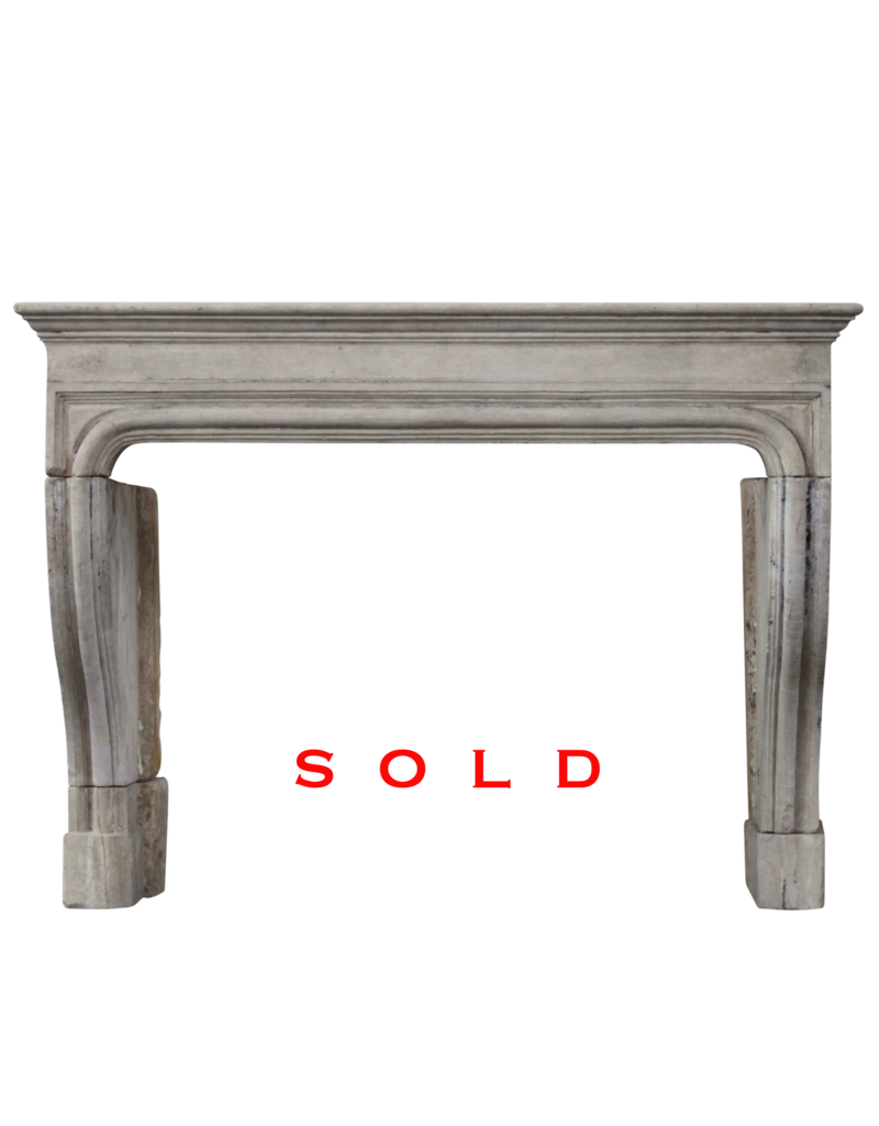 French 18Th Century Period Vintage Fireplace Surround