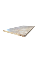 Antike Tischplatte Aus Royal Brêche Marmor